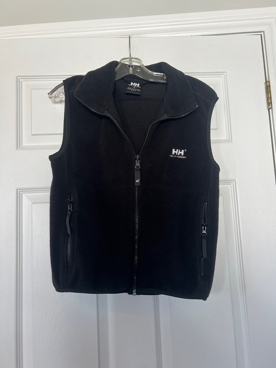 Helly Hansen Jackets & Blazers - Helly Hansen Black Fleece Zip Vest